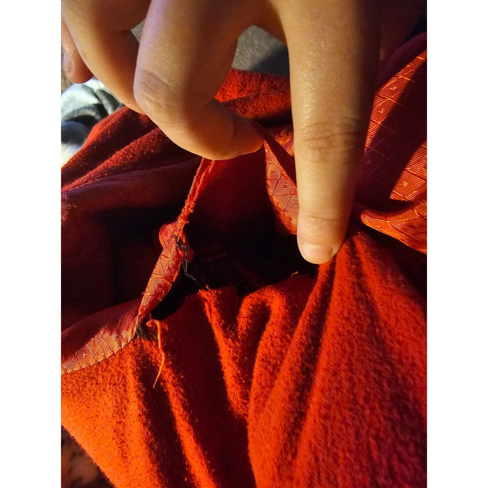 Skagway Wool Plaid Barn Chore Coat Vintage Button Front Jacket Red‎ Black - Picture 7 of 7